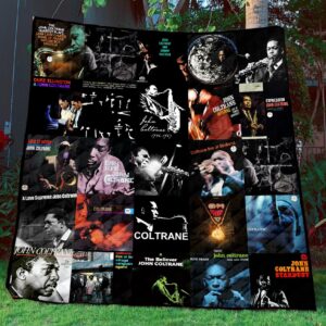 Joco Tml310711 John Coltrane Quilt Blanket  Quilt
